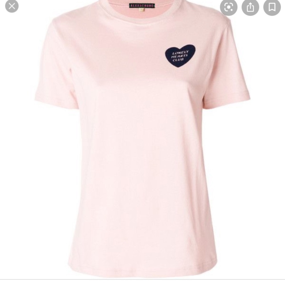 ALEXA CHUNG Lonely heart club tshirt